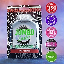 Накладные ресницы - NYX Professional Makeup Halloween Jumbo Lash! Spiky Fringe — фото N7
