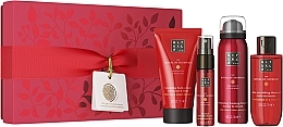 Набор - Rituals The Ritual of Ayurveda Rebalancing Treat (b/cr/70ml + sh/gel/75ml + mist/20ml + b/oil/50ml)  — фото N1