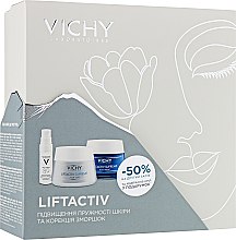 Духи, Парфюмерия, косметика Набор - Vichy Liftactiv (day/cr/50ml + night/cr/50ml + gel/4ml)