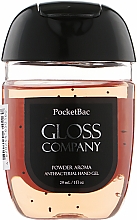 Духи, Парфюмерия, косметика Антисептик для рук - Gloss Company Pocket Bac Powder Aroma Anti-Bacterial Hand Gel