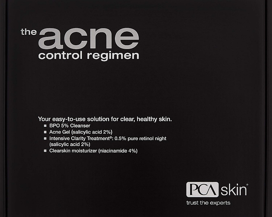 Набор для лечения акне - PCA Skin The New Acne Control Regimen (cleanser/207ml + cr/29.5ml + cr/48g + cr/7.3g) — фото N3