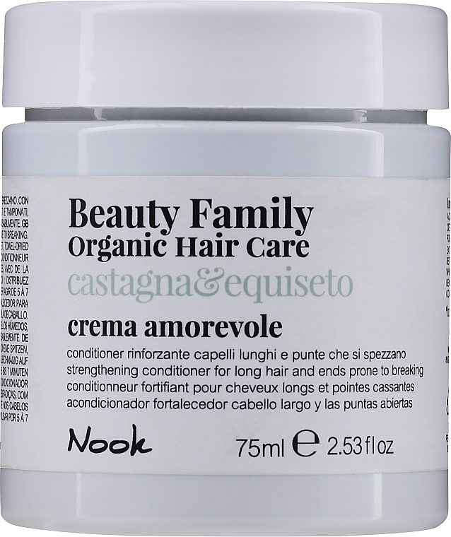 Кондиціонер для довгого ламкого волосся - Nook Beauty Family Organic Hair Care Conditioner — фото N3
