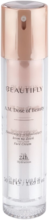 Зволожувальний денний крем для обличчя - Beautifly A.M. Dose Of Beauty Face Cream — фото N1