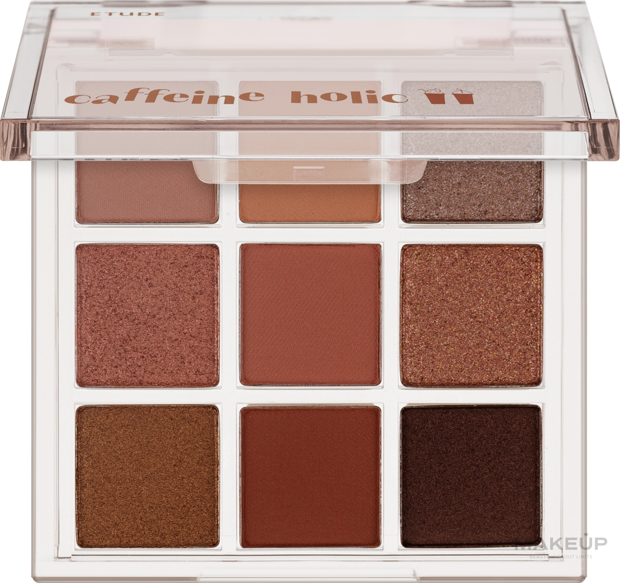 Палетка тіней для повік - Etude Play Color Eyes Caffeine Holic — фото 10g