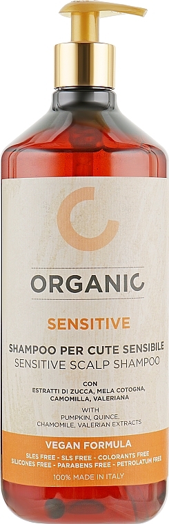 УЦІНКА Органічний шампунь для чутливої шкіри голови - Punti Di Vista Organic Sensitive Scalp Shampoo * — фото N1