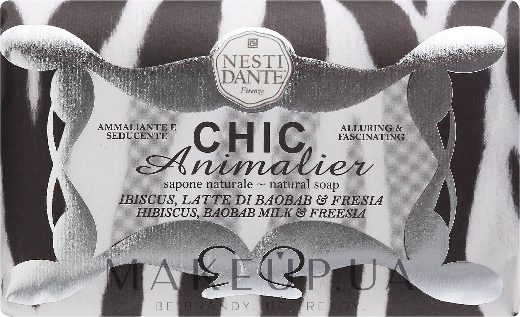 Мыло "Белый Тигр" - Nesti Dante Chic Animalier Soap — фото 250g