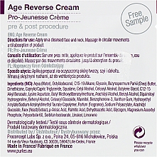 Омолоджуючий крем для обличчя - Purles Clinical Repair Care 137 Age Reverse Cream (пробник) — фото N2