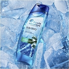 Шампунь против перхоти - Head & Shoulders Sub Zero Feel Deep Clean Ice Menthol Dandruff Shampoo — фото N9