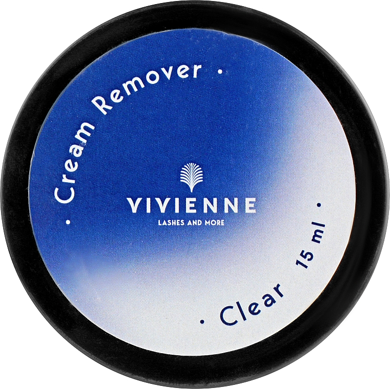 Ремувер для снятия ресниц кремовый, бесцветный - Vivienne 