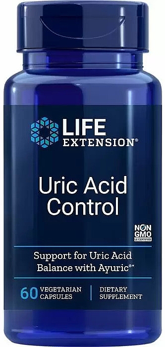 Пищевая добавка "Мочевая кислота" - Life Extension Uric Acid Control — фото N1
