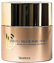 Парфумерія, косметика Крем DD сонцезахисний антивіковий - Deoproce Stem Cell Daily-aging Cream (пробник)