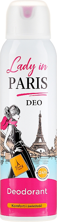 Дезодорант - Lady In Paris Deodorant — фото N1
