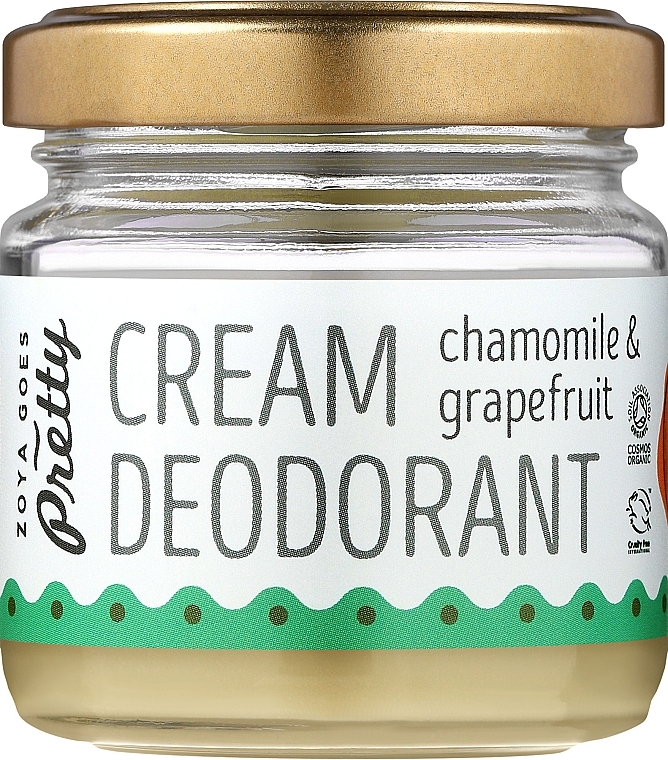 Дезодорант-крем - Zoya Goes Pretty Chamomile & Grapefruit Cream Deodorant — фото N1