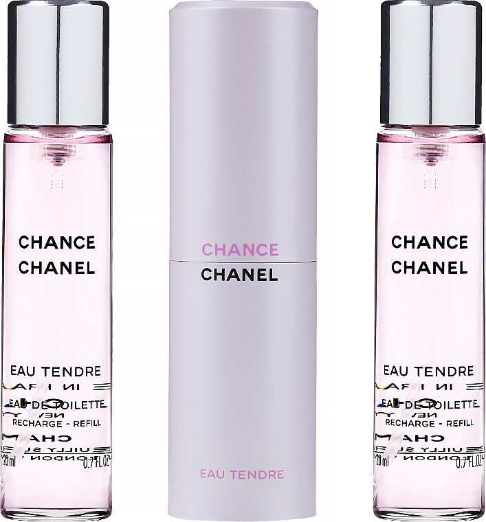 Chanel Chance Eau Tendre - Туалетная вода (сменный блок с футляром)