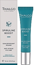 Гель для шкіри навколо очей - Thalgo Spiruline Boost Anti-Fatique Eye Care — фото N2