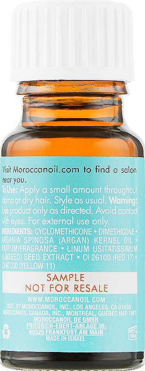 Восстанавливающее масло для тонких и светлоокрашенных волос - Moroccanoil Treatment For Fine And Light-Colored Hair (тестер) — фото N2