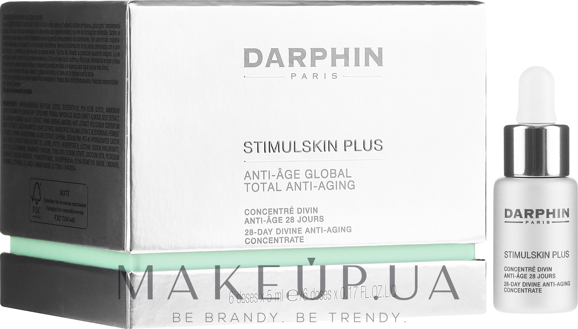 Антивозрастной концентрат - Darphin Stimulskin Plus Total Anti-Aging — фото 6x5ml