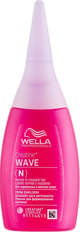 Лосьон для завивки нормальных и жестких волос - Wella Professionals Creatine+ Wave — фото N1