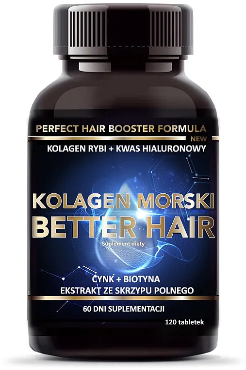 Пищевая добавка "Морской коллаген. Лучшие волосы" - Intenson Perfect Hair Booster Formula — фото N2