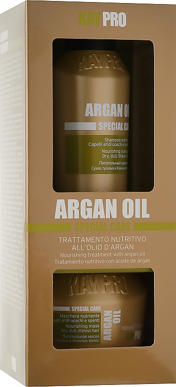 УЦЕНКА Набор - KayPro Special Care Argan Oil (shmp/100ml + h/mask/100ml) * — фото N1