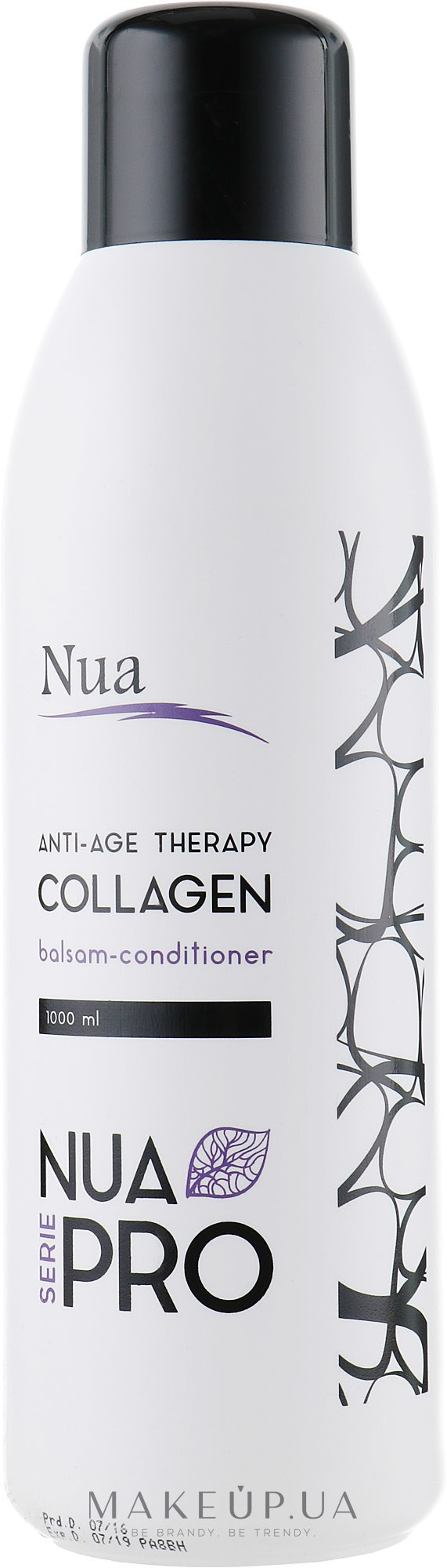 Бальзам-кондиціонер "Антивіковий", з колагеном - Nua Pro Anti – Age Therapy with Collagen Balsam Conditioner — фото 1000ml