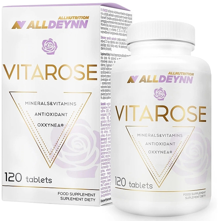 Комплекс вітамінів і мінералів для жінок, таблетки - AllNutrition AllDeynn VitaRose Vitamins & Minerals — фото N1