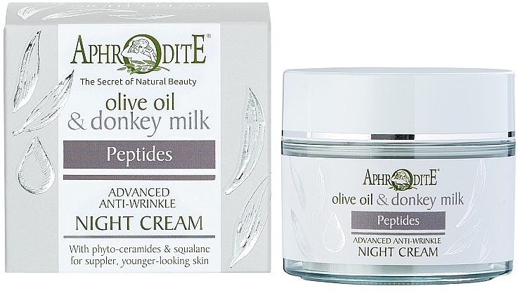 Антивіковий захисний нічний крем - Aphrodite Night Cream Anti-Wrinkle & Anti-Pollution