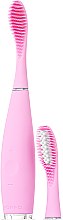 Электрическая зубная щетка для чувствительных зубов и десен с дополнительной насадкой - Foreo Issa 2 Sensitive Set Pearl Pink — фото N1