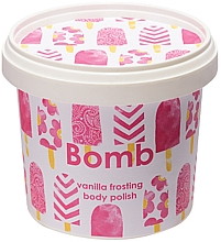 Пілінг у душі "Ванільна глазур"  - Bomb Cosmetics Vanilla Frosting Body Polish — фото N1