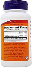 Желатинові капсули "Вітамін К2" - Now Foods Vitamin K-2 100 mcg — фото N4