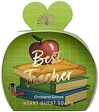 Парфумерія, косметика Набір - The English Soap Company Occasions Collection Best Teacher Heart Guest Soaps (soap/3x20g)