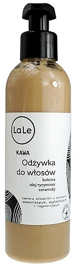 Кофейный кондиционер для волос с керамидами - La-Le Coffee Hair Conditioner — фото N1