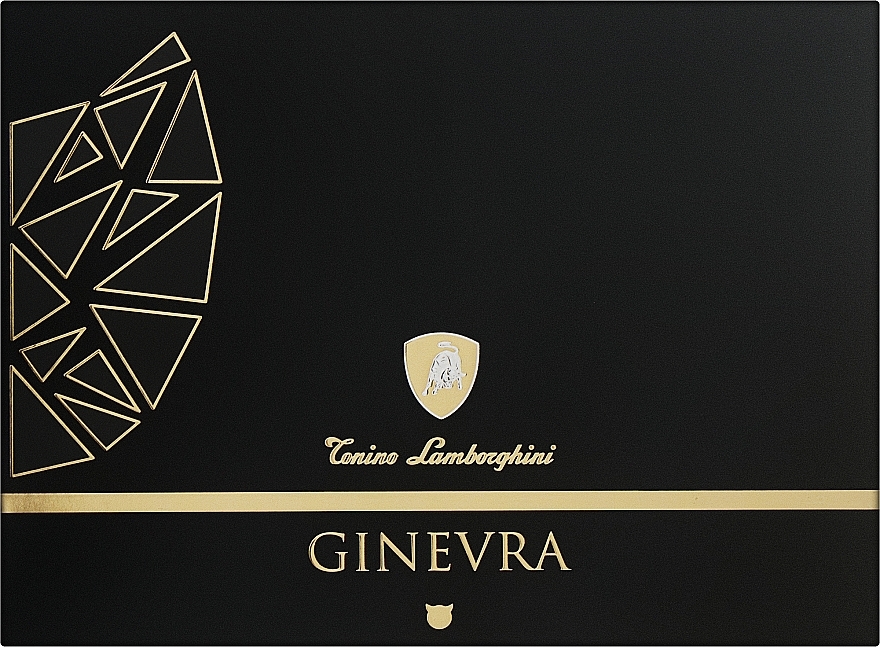 Tonino Lamborghini Ginevra Black - Набор (edp/50ml + b/lot/100ml) — фото N1