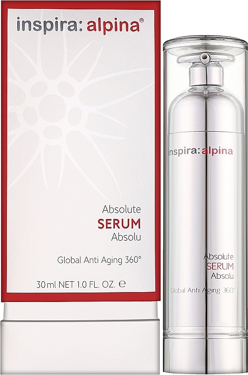 Антивікова сироватка для обличчя - Inspira:cosmetics Inspira:Alpina Absolute Serum — фото N2