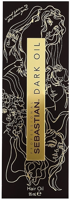 Масло для укладки волос - Sebastian Professional Dark Oil Limited Edition — фото N2