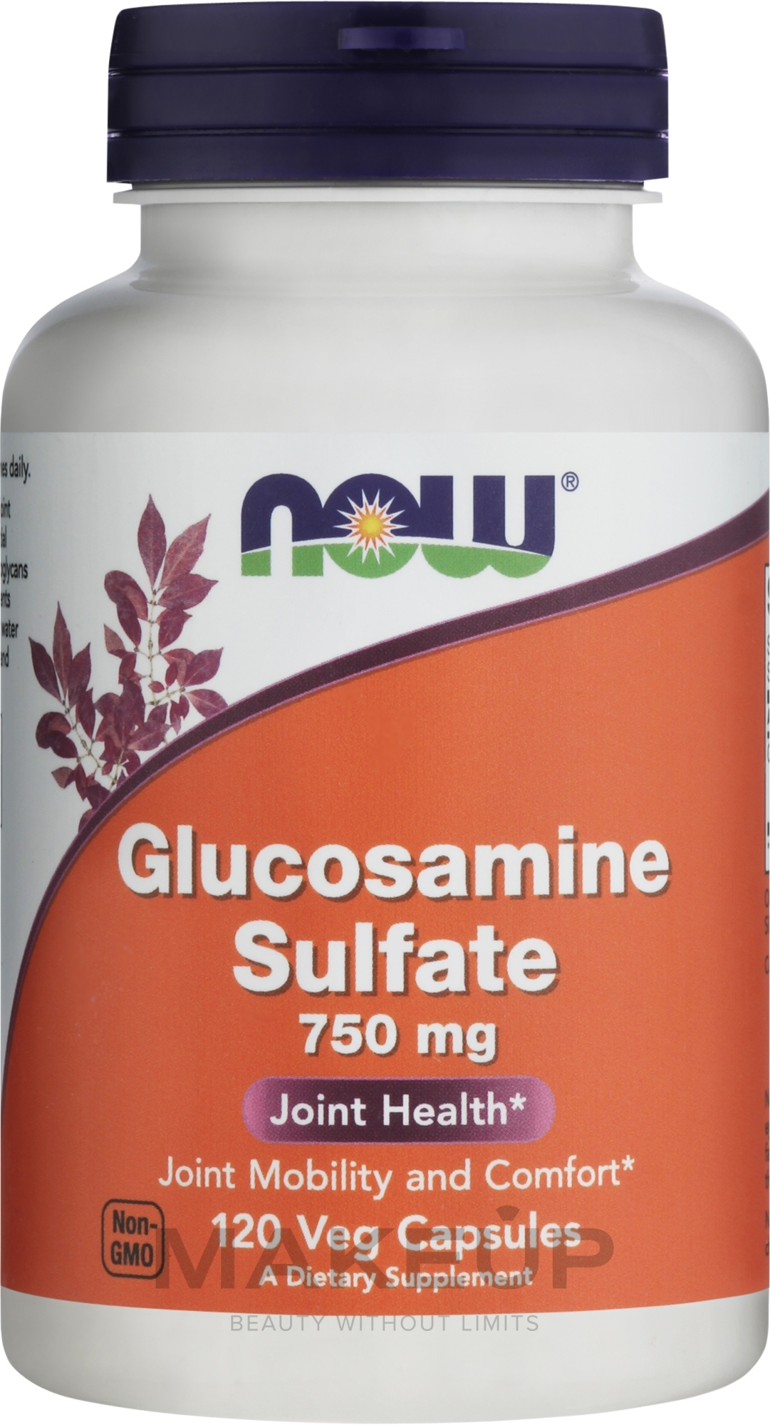 Капсулы Глюкозамин сульфат, 750 мг - Now Foods Glucosamine Sulfate 750 mg — фото 120шт