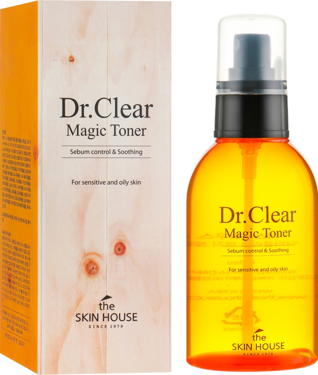 Тонер для проблемної шкіри - The Skin House Dr.Clear Magic Toner — фото N1