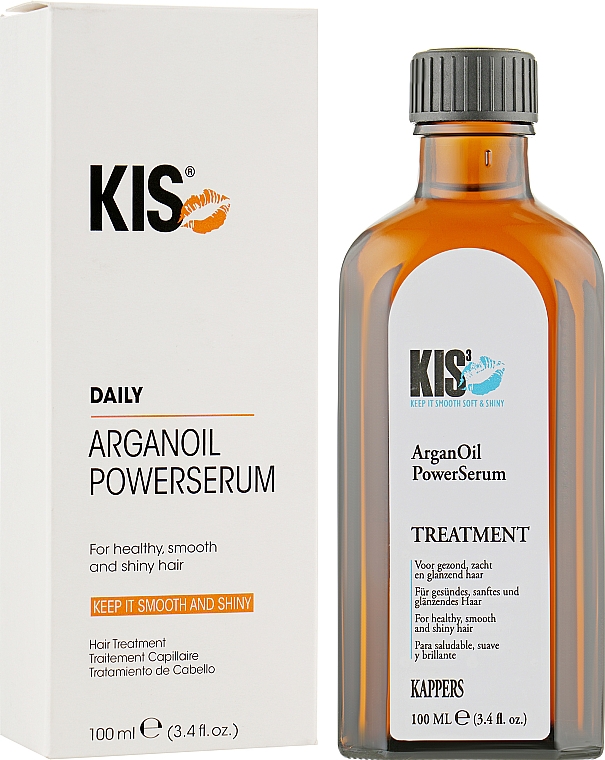 Поживна сироватка з аргановою олією для волосся - Kis Care Treatment Argan Oil Power Serum  — фото N3
