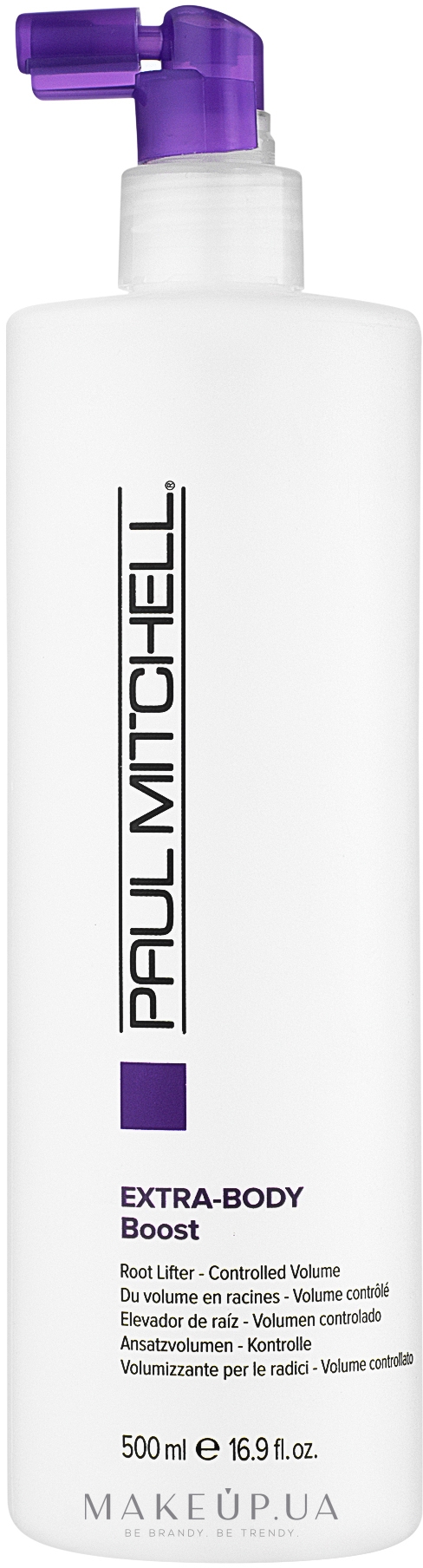 Спрей для экстраобъема в прикорневой зоне - Paul Mitchell Extra-Body Daily Boost — фото 500ml