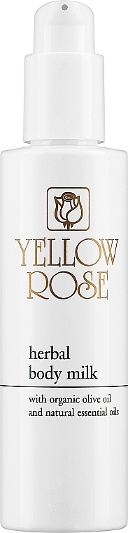 Молочко для тіла - Yellow Rose Herbal Body Milk — фото N1