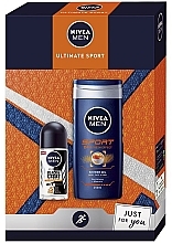 Духи, Парфюмерия, косметика Набор - NIVEA MEN Ultimate Sport (sh/gel/250ml + deo/roll/50ml)