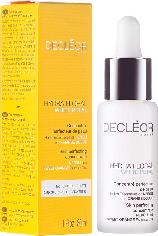 Концентрат для обличчя - Decleor Hydra Floral White Petal Skin Perfecting Concentrate — фото N4
