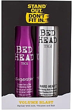 Парфумерія, косметика Набір - Tigi Bed Head Volume Blast Hair (spray/311ml + lacquer/385ml)