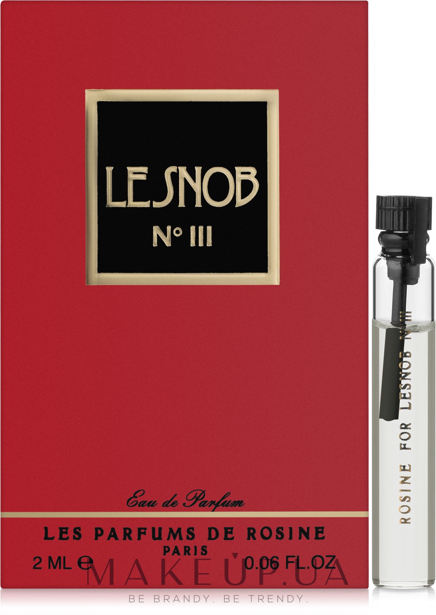 Parfums de Rosine Lesnob III Red Rose - Парфюмированная вода (пробник) — фото 2ml