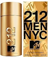 Духи, Парфюмерия, косметика Carolina Herrera 212 Men NYC MTV - Туалетная вода