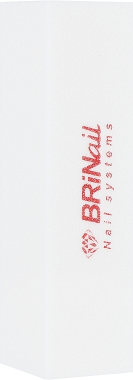 Блок полировочный для ногтей, 120 белый - BRINail — фото N1
