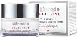 Духи, Парфюмерия, косметика Клеточный крем для контура глаз - Skincode Exclusive Cellular Wrinkle Prohibiting Eye Contour Cream
