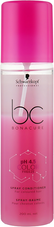 Кондиционер-спрей для окрашенных волос - Schwarzkopf Professional BC Bonacure Color Freeze Spray Conditioner — фото N1