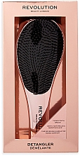 Расческа для распутывания волос, розовое золото - Makeup Revolution Detangle Me! Rose Gold Detangling Hair Brush — фото N2