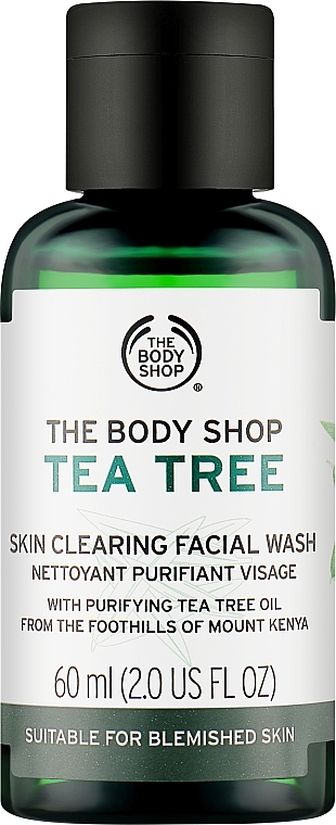 Гель для умывания лица "Чайное дерево" - The Body Shop Tea Tree Skin Clearing Facial Wash — фото N2